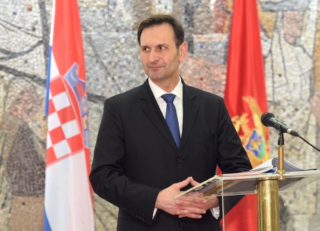 Montenegro Croatia Diplomacy - Feb 2016