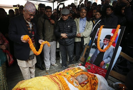 Nepal Sushil Koirala Obit - Feb 2016