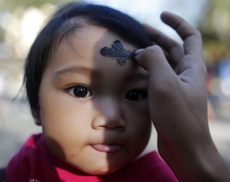 COUNT__ Philippines Belief Ash Wednesday - Feb 2016 库存图片、新闻