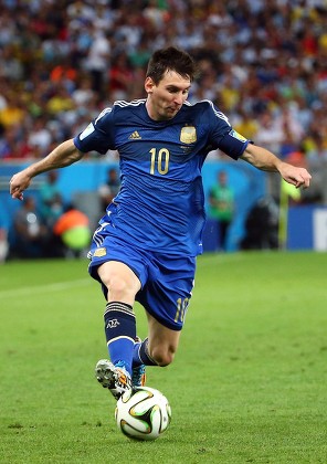 Messi Argentina 2014 World Cup Final Jersey