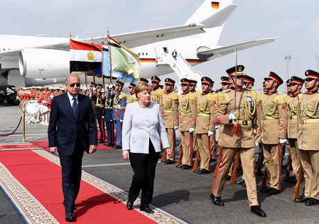 Angela Merkel visits Egypt, Cairo - 02 Mar 2017