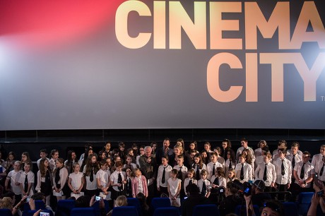 Cast members of Oscar-winning film 'Sing' at screening in Budapest, Hungary - 02 Mar 2017