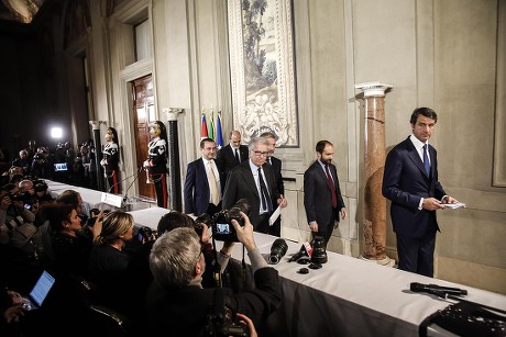 Italy Government Formation Talks - Dec 2016