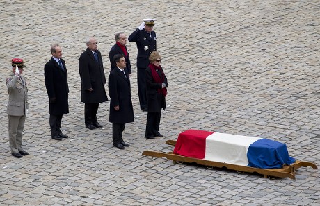 France Pierre Schoendoerffer Funeral - Mar 2012