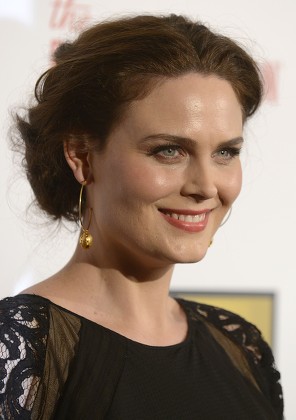 Us Actress Emily Deschanel Arrives Second Editorial Stock Photo - Stock ...