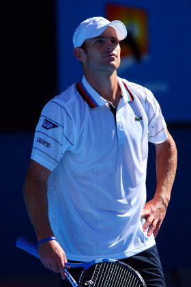 Andy Roddick Usa Reacts Frustration Australian Editorial Stock Photo ...