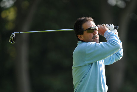 Damien Holland On Second Tee During Editorial Stock Photo - Stock Image