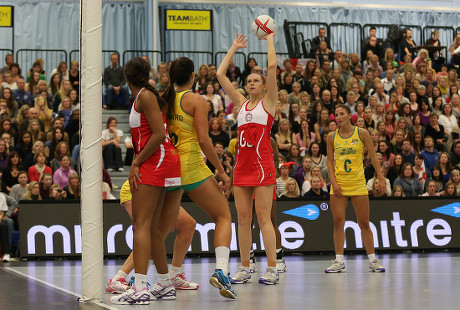 England Netball Mascot Poses Pictures Fans Editorial Stock Photo ...