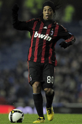 Ronaldinho Ac Milan United Kingdom Glasgow Editorial Stock Photo ...