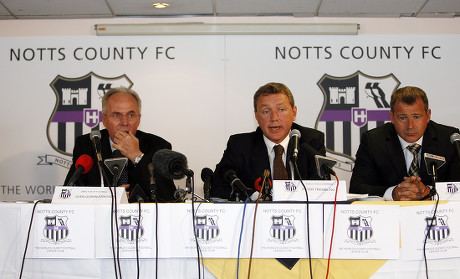 Press Conference - Notts County - 22 Jul 2009