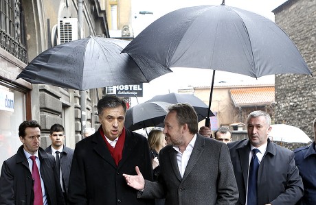 The President of Montenegro visits in Bosnia and Herzegovina, Sarajevo - 07 Mar 2017