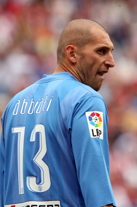 Christian Abbiati Goalkeeper Atletico De Madrid Editorial Stock Photo