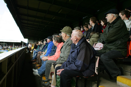 Fans Sit Watch Game Main Stand Editorial Stock Photo - Stock Image ...