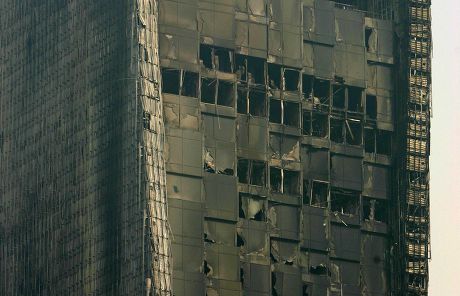 Aftermath of the Fire at the Mandarin Oriental Hotel in Beijing, China ...