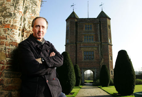 Adam Nicolson, 5th Baron of Carnock at home at Sissinghurst Castle and garden, Kent, Britain - 31 Jan 2009