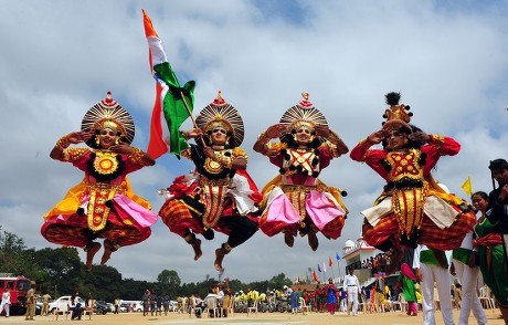 Indian School Children Dressed Yakshagana Costumes Editorial Stock ...