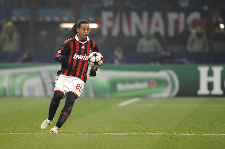 Ronaldinho Ac Milan Italy Milan Editorial Stock Photo - Stock Image