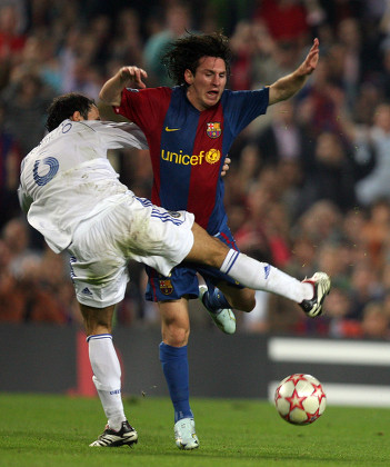 Ricardo Carvalho Tackles Lionel Messi Editorial Stock Photo - Stock ...