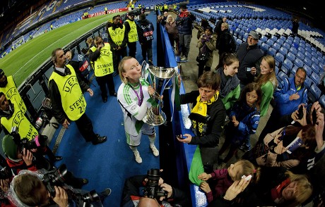 Vfl Wolfsburg V Olympique Lyonnais - 29 Mar 2013 Stock Pictures ...