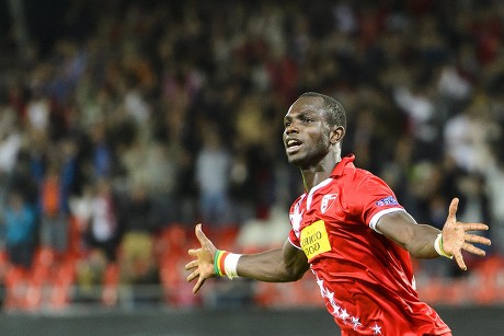 Sions Moussa Konate Celebrates After Scoring Editorial Stock Photo ...