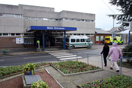 Eastbourne District General Hospital Where 15yearold Editorial Stock ...