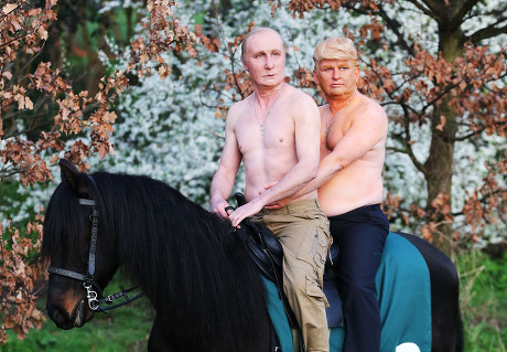 putin riding horse