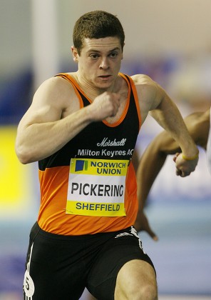 Craig Pickering Mens 60 Metres Sprint Editorial Stock Photo Stock