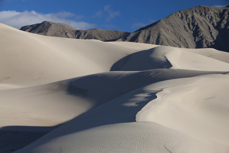 Panamint Sand Dunes Death Valley National Editorial Stock Photo - Stock ...