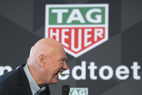 Swiss watch maker TAG Heuer press conference in Brunnen, Switzerland - 14 Mar 2017