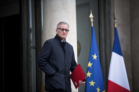 Weekly cabinet meeting at the Elysee Palace, Paris, France - 15 Mar 2017
