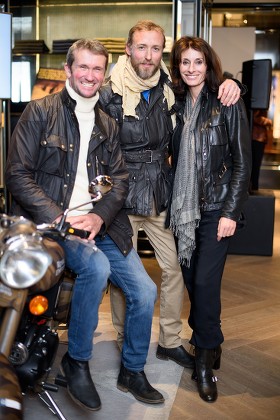 Belstaff collection launch with Legendary Motorcycle Adventures, Spring Summer 2017, London, UK - 16 Mar 2017