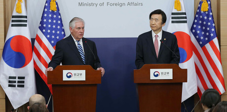 US Secretary of State Rex Tillerson visits Seoul, Korea - 17 Mar 2017