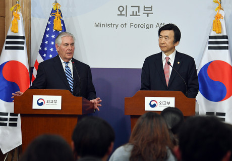 US Secretary of State Rex Tillerson visits in Seoul, Korea - 17 Mar 2017