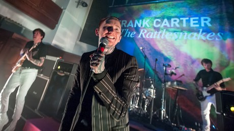 Frank Carter and The Rattlesnakes in concert at St Luke's Glasgow, Scotland, UK - 19 Mar 2017