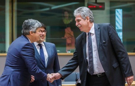 Eurogroup Finance ministers meeting, Brussels, Belgium - 20 Mar 2017