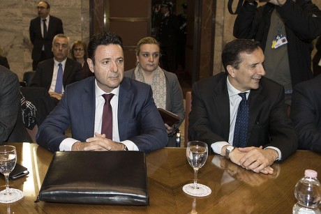 Alitalia CEO meets government representatives, Rome, Italy - 20 Mar 2017