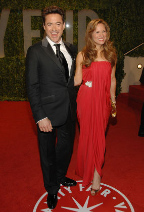 Robert Downey Jr Wife Susan Levin Editorial Stock Photo - Stock Image
