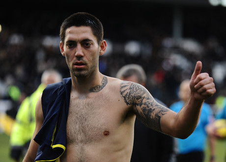 Thumbs Topless Clint Dempsey Fulham Revealing Editorial Stock Photo - Stock  Image