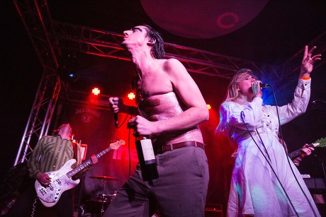 The Moonlandingz in concert at The Cluny, Newcastle upon Tyne, U.K - 22 Mar 2017