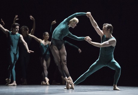 'In the Middle, Somewhat Elevated' Dance by William Forsythe performed by English National Ballet at Sadler's Wells Theatre, London, UK, 23 Mar 2017