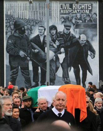 Funeral of Sinn Fein's Martin McGuinness, Londondery, United Kingdom - 23 Mar 2017