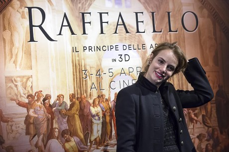 Raphael - The Prince of Arts in 3D movie presentation in Rome, Italia - 23 Mar 2017