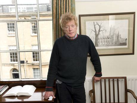 Professor Roger Scruton in his office in Oxford, Britain - Feb 2009