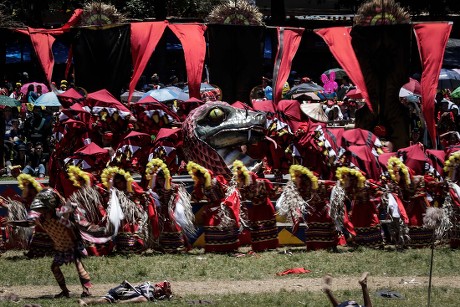 Indigenous Filipinos Perform Ritual Dance During Editorial Stock Photo ...