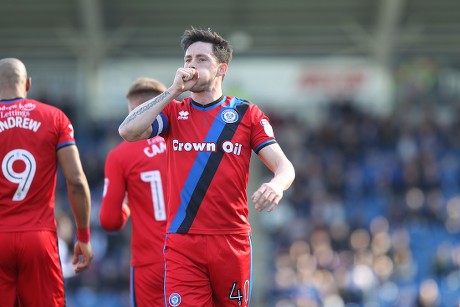 Goal Ian Henderson Celebrates His 100th Editorial Stock Photo Stock