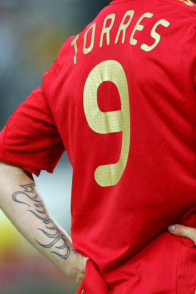 Fernando Torres tattoo located on the forearm micro