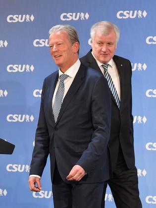 Austrian Vice Chancellor Mitterlehner Meets Bavarian Prime Minister Seehofer, Munich, Germany - 27 Mar 2017