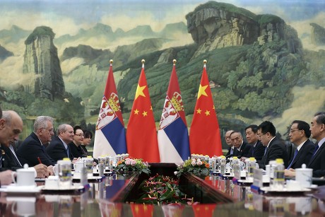 Serbian President Tomislav Nikolic visits China, Beijing - 31 Mar 2017