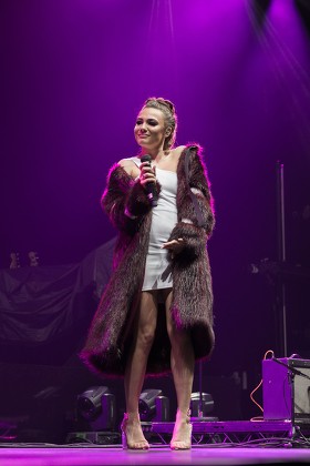 Lauren Faith in concert at Manchester Arena, Manchester, UK - 01 Apr 2017