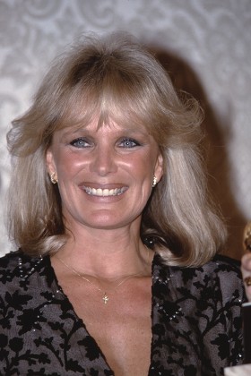 Linda Evans Best Actress Tv Series Editorial Stock Photo - Stock Image